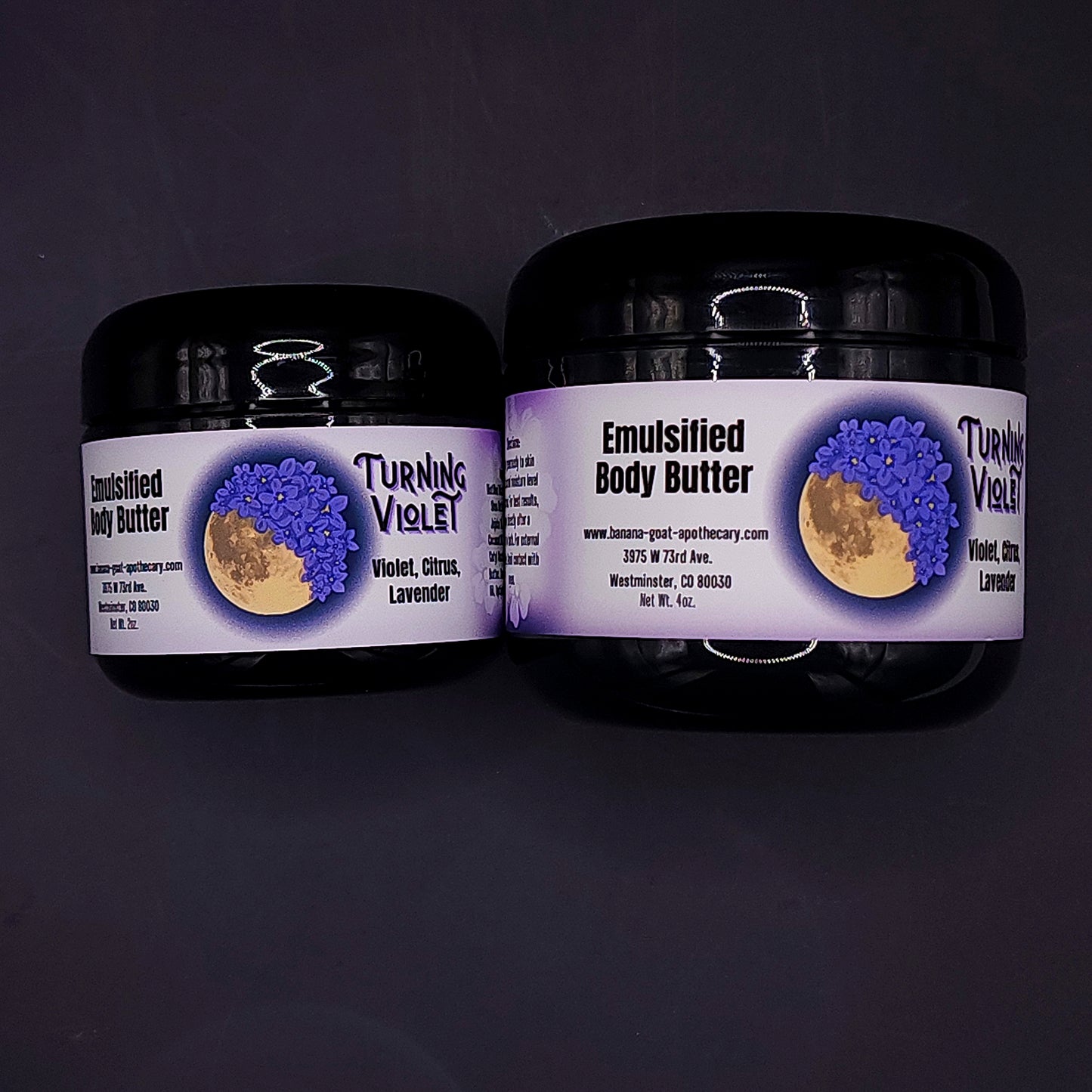 Turning Violet Emulsified Body Butter