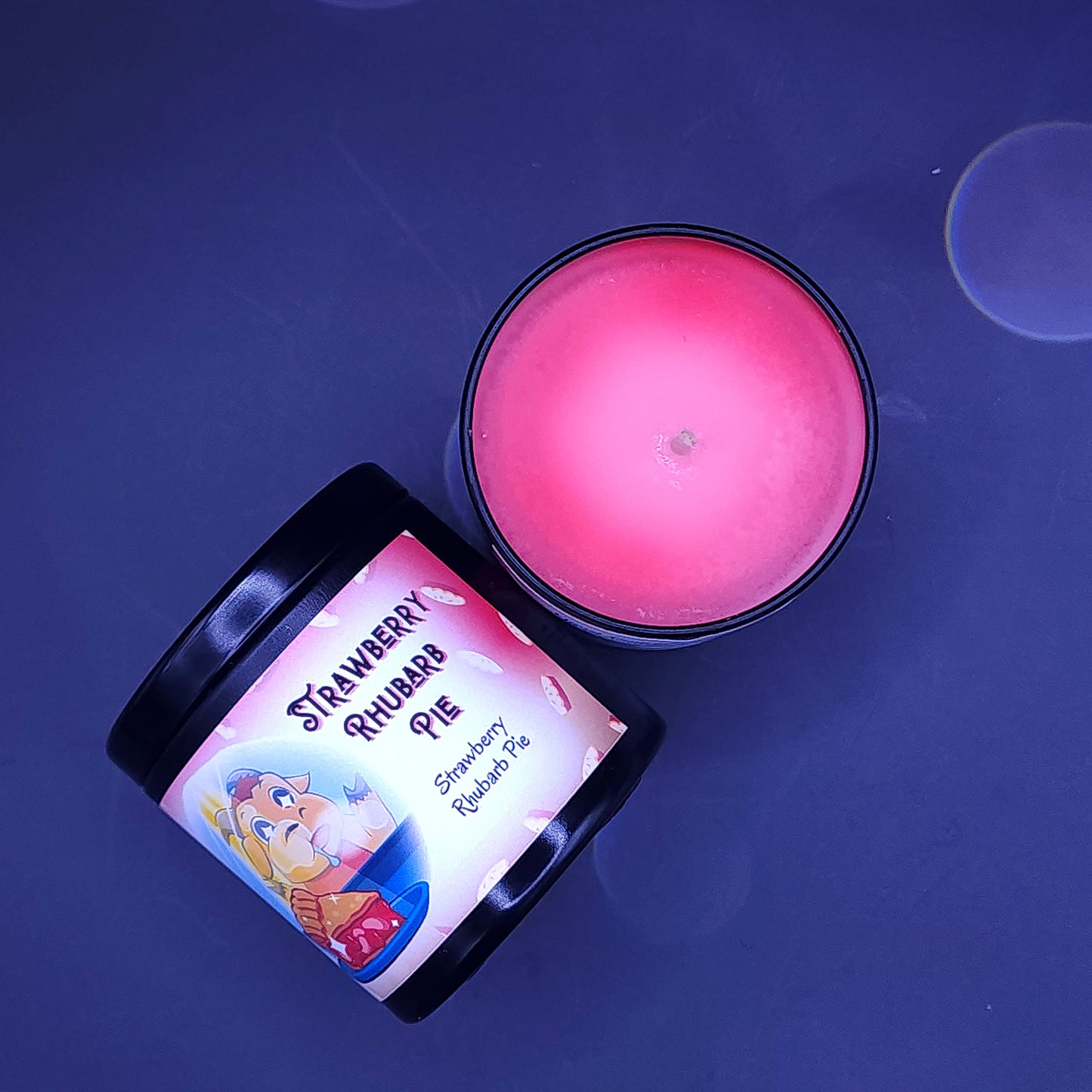 Strawberry Rhubarb Pie Candle