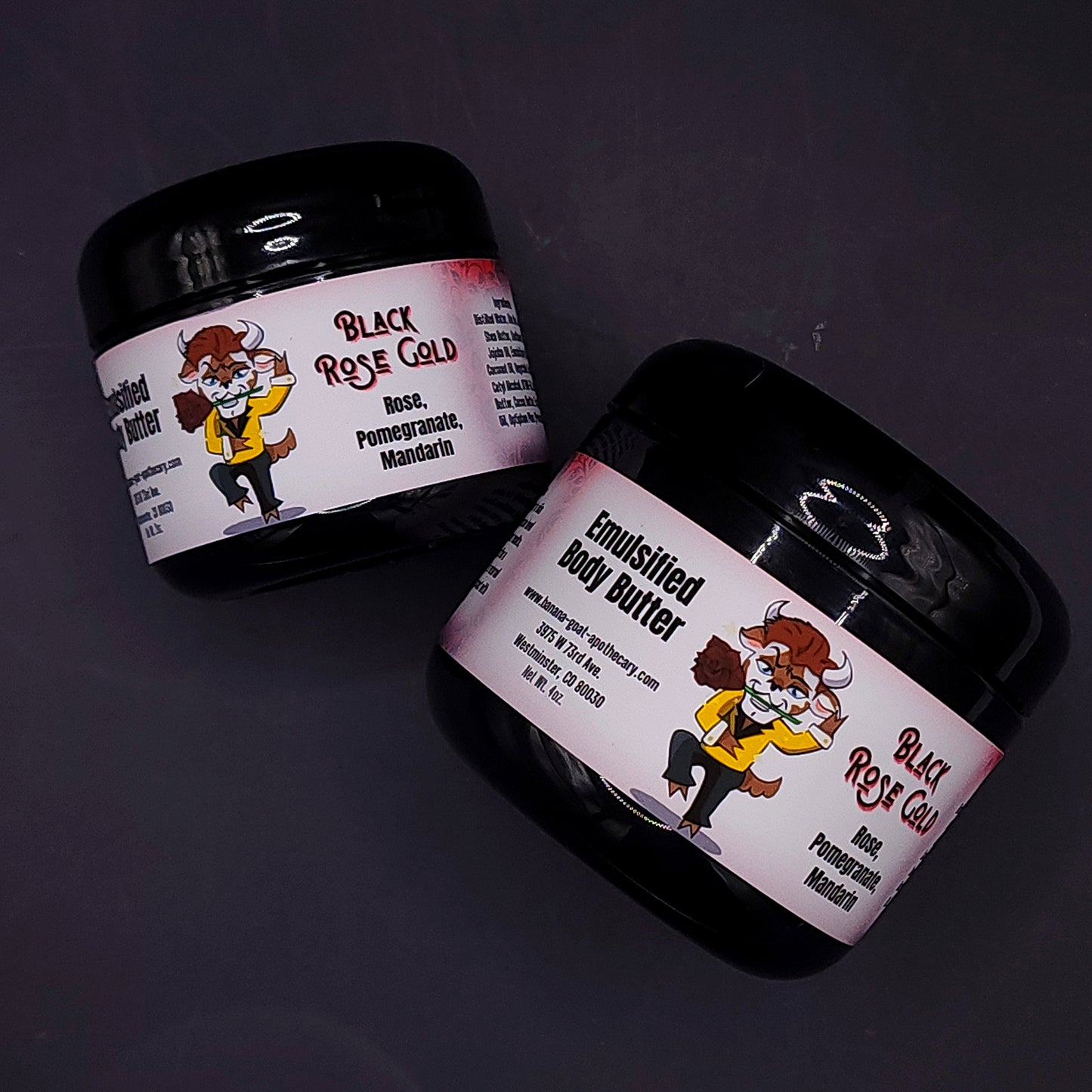 Black Rose Gold Emulsified Body Butter