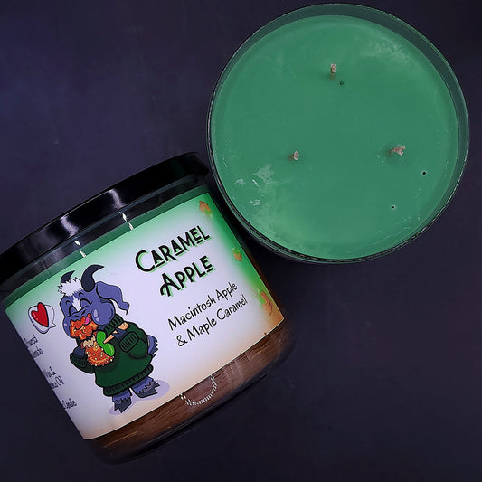 Caramel Apple Handmade Candle