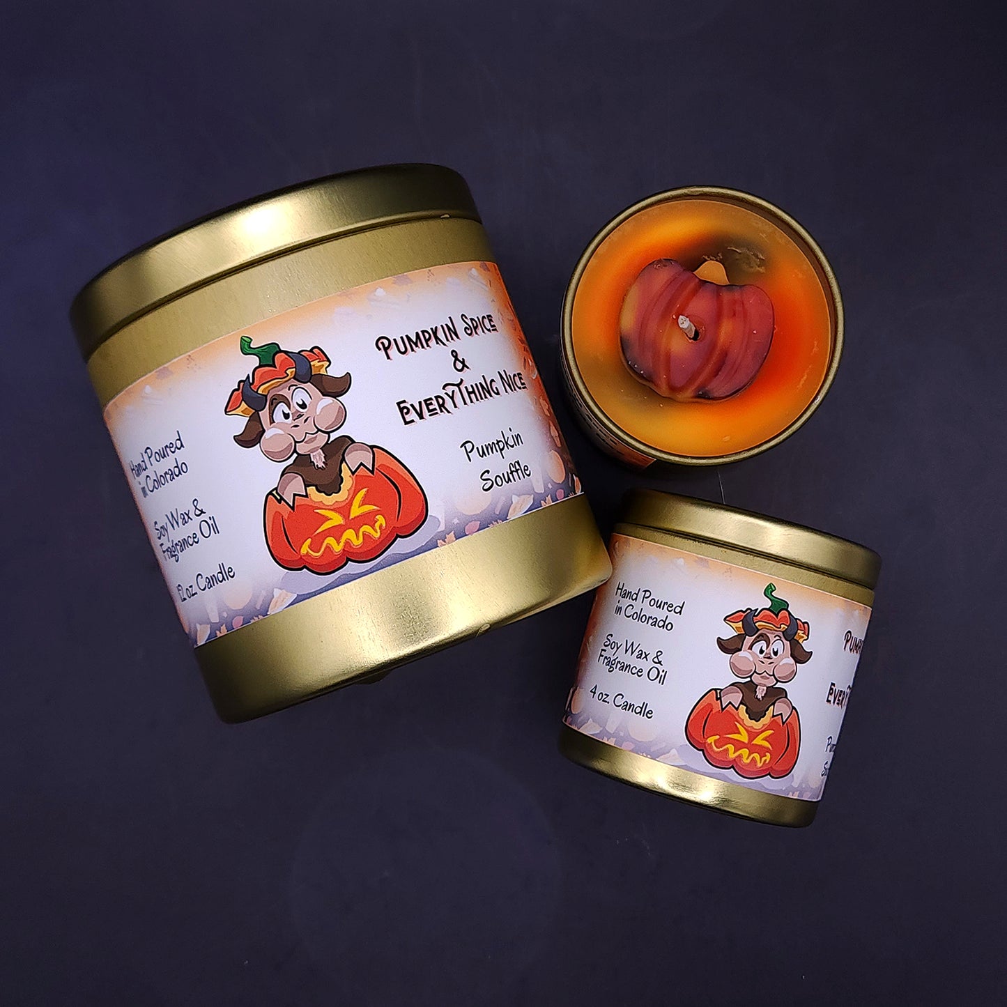 Pumpkin Spice & Everything Nice Handmade Candle