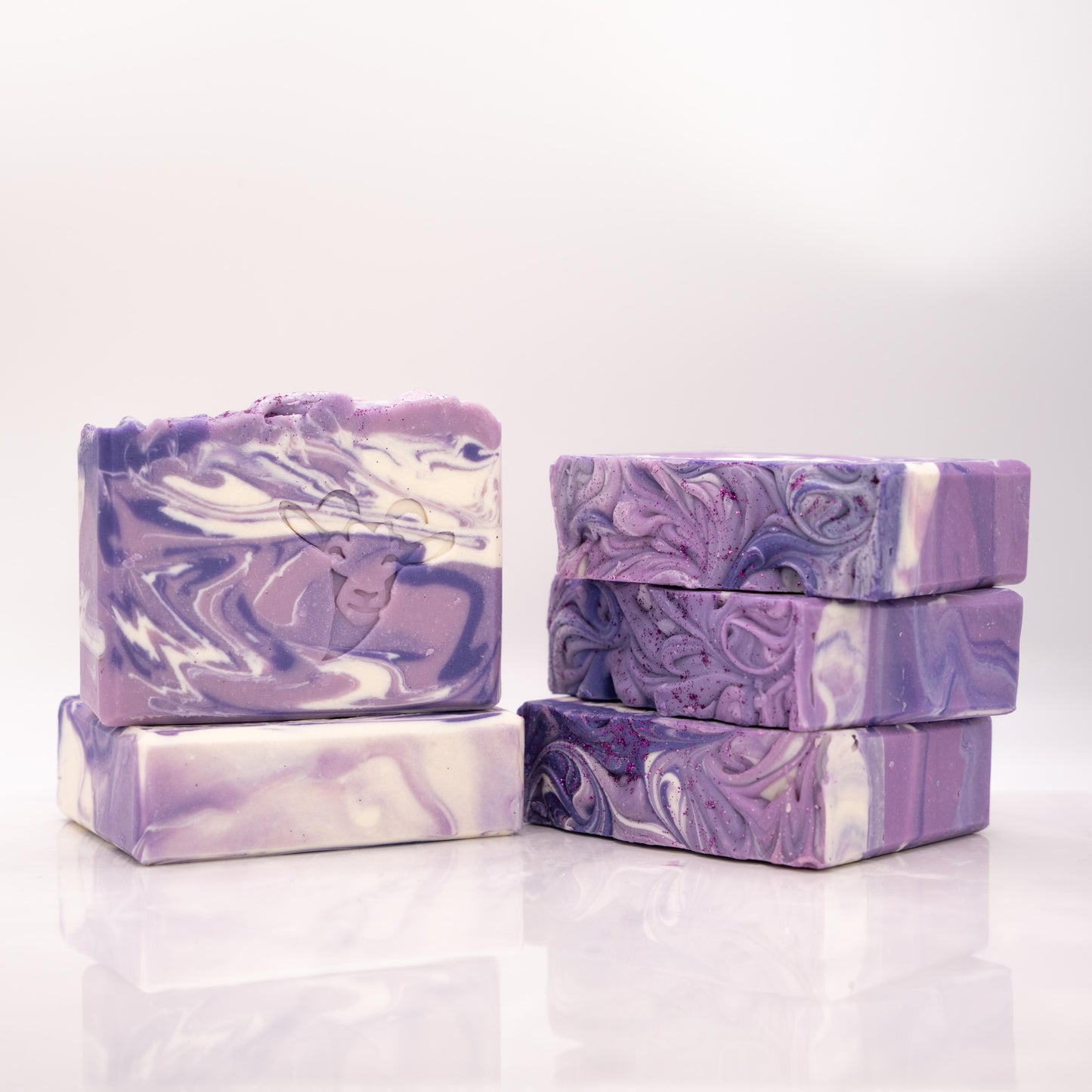 Turning Violet Soap
