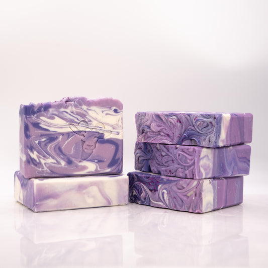 Turning Violet Soap